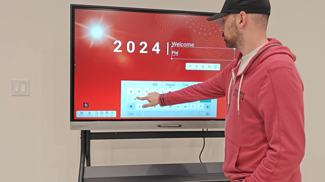 How to Access and Use the Welcome Page on HKMLC Smart Board