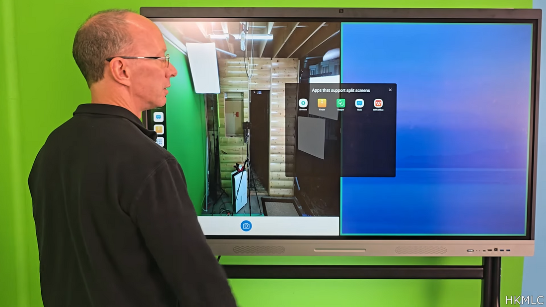 A Detailed Guide to HKMLC Smart Board's Split Screen Function
