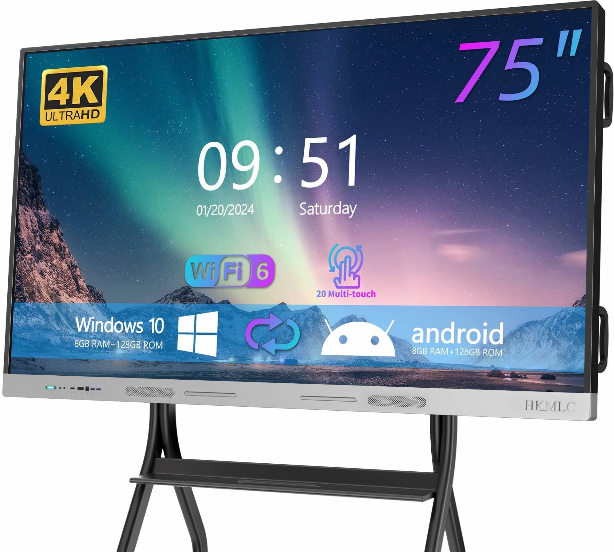 HKMLC Smart Board Explorer Elite Dual 75 - HKMLC Smart Board