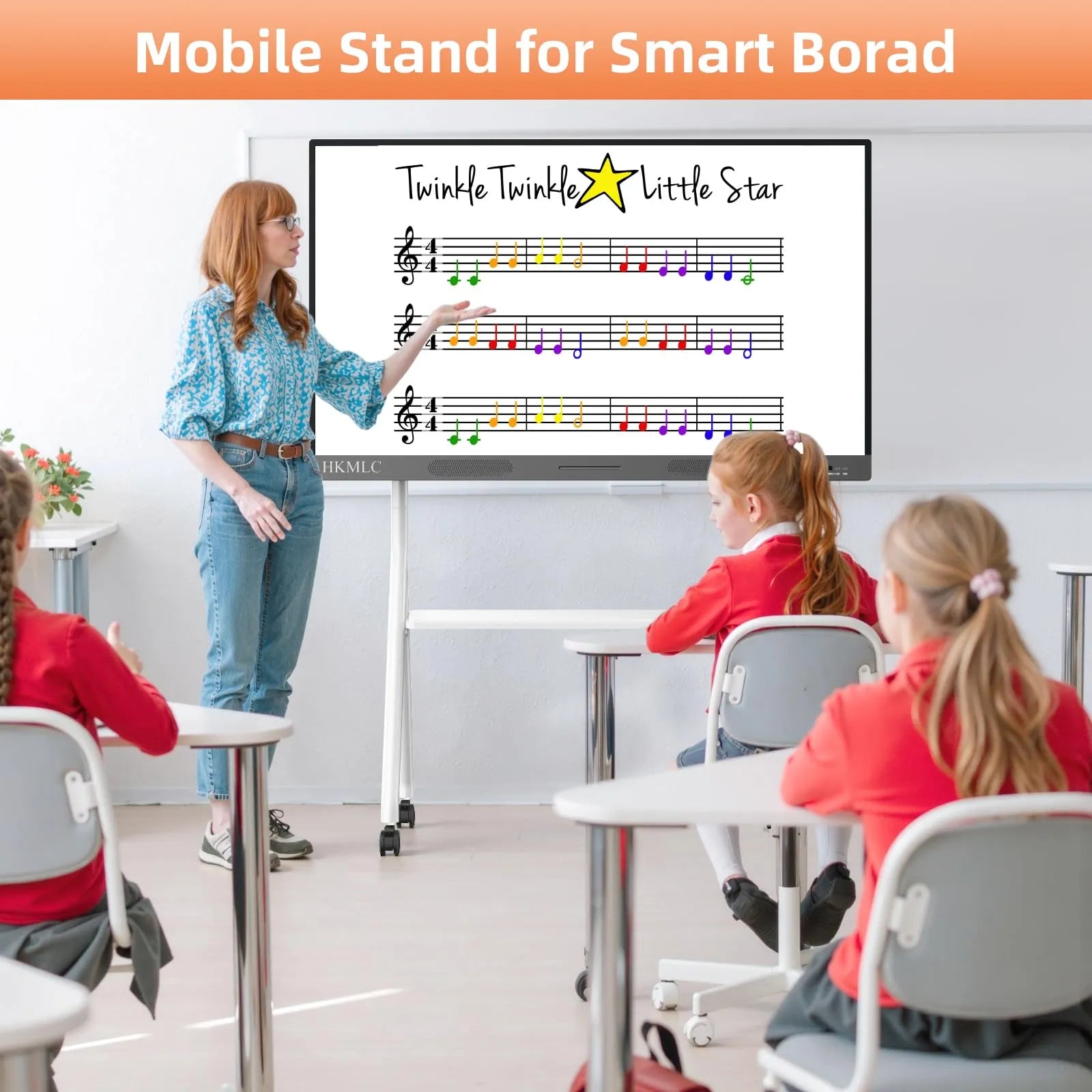 Mobile Stand for 55"– 98" Smartboard - HKMLC Smart Board