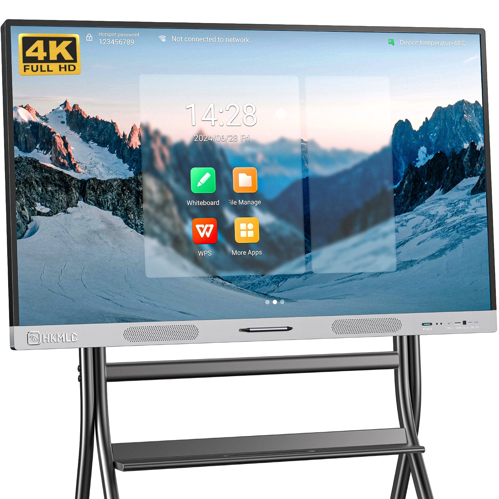 HKMLC Smart Whiteboard For Home Office And Classrooms