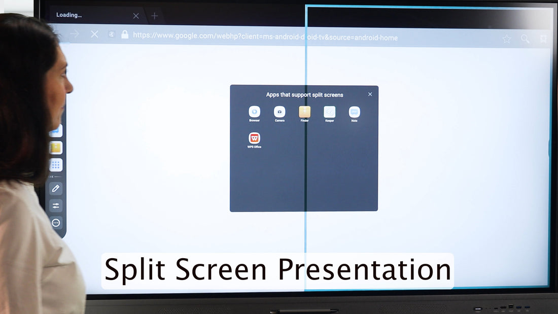 Boosting Virtual Classroom Engagement with HKMLC Smart Board Split Screen