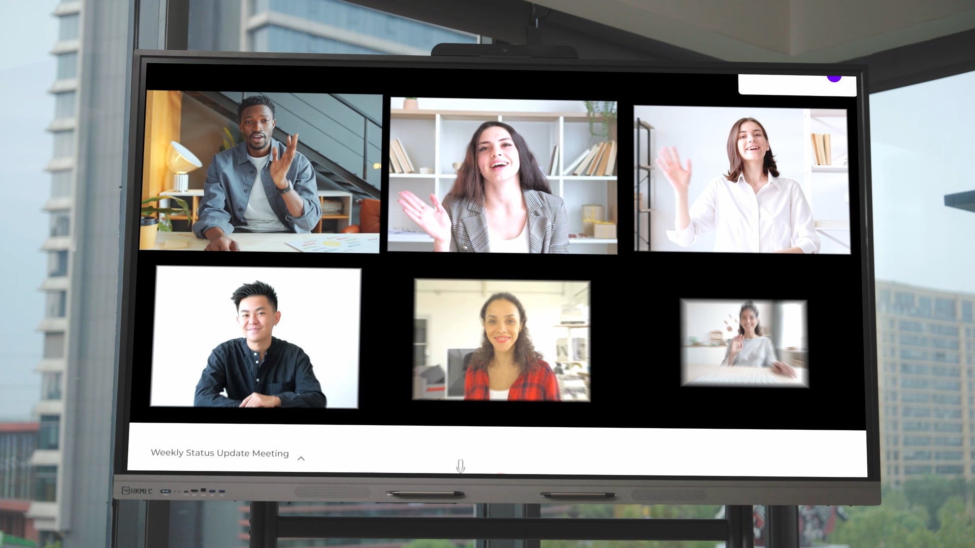 How to Set Up the Camera on HKMLC Smart Board for Video Conferencing