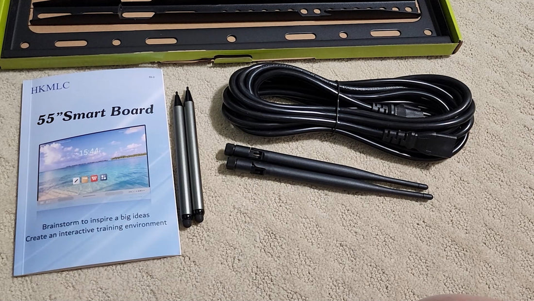 How to Properly Connect and Manage HKMLC Smart Board Power Cord？