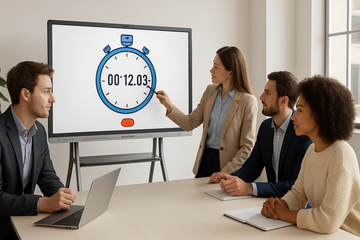 How to Manage Team Activities Using the Stopwatch on HKMLC Smart Board