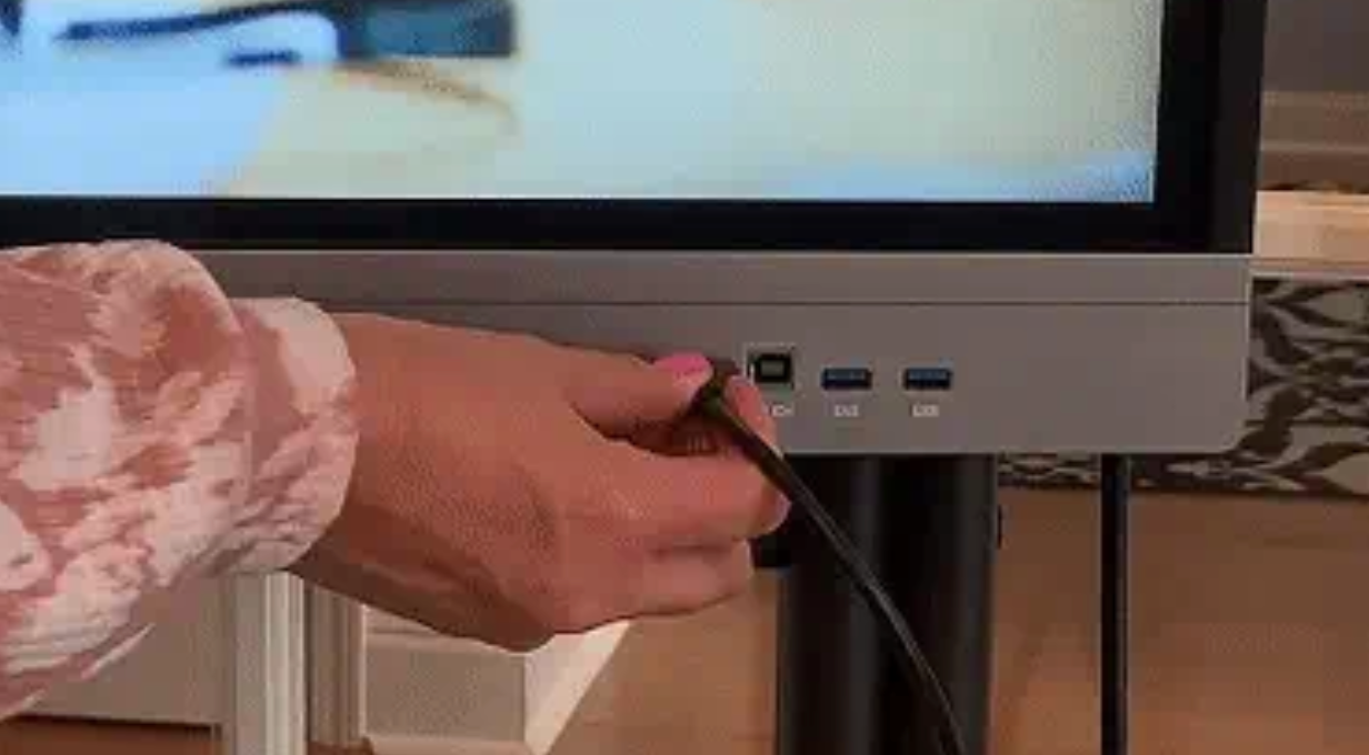 How to Connect a Smartphone or Tablet to HKMLC Smart Board Using HDMI or USB