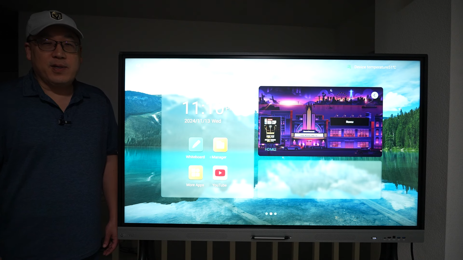 HKMLC 55-inch Smart Whiteboard In-Depth Review: A Powerful Assistant for Education and Business Scenarios