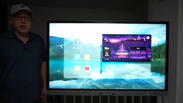 HKMLC 55-inch Smart Whiteboard In-Depth Review: A Powerful Assistant for Education and Business Scenarios