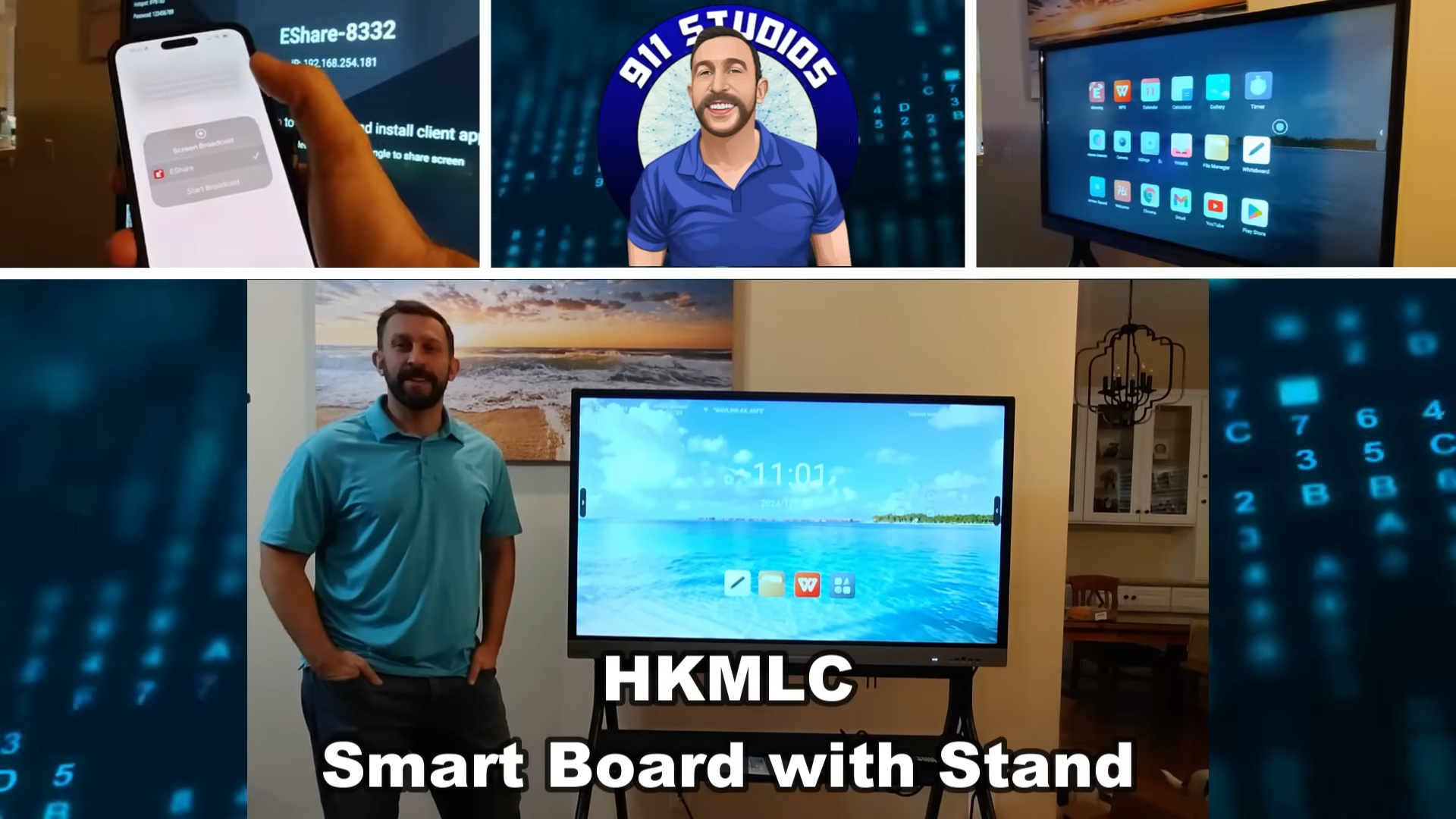 HKMLC 55-inch Smart Interactive Whiteboard: Opening a New Experience in Multiple Scenarios