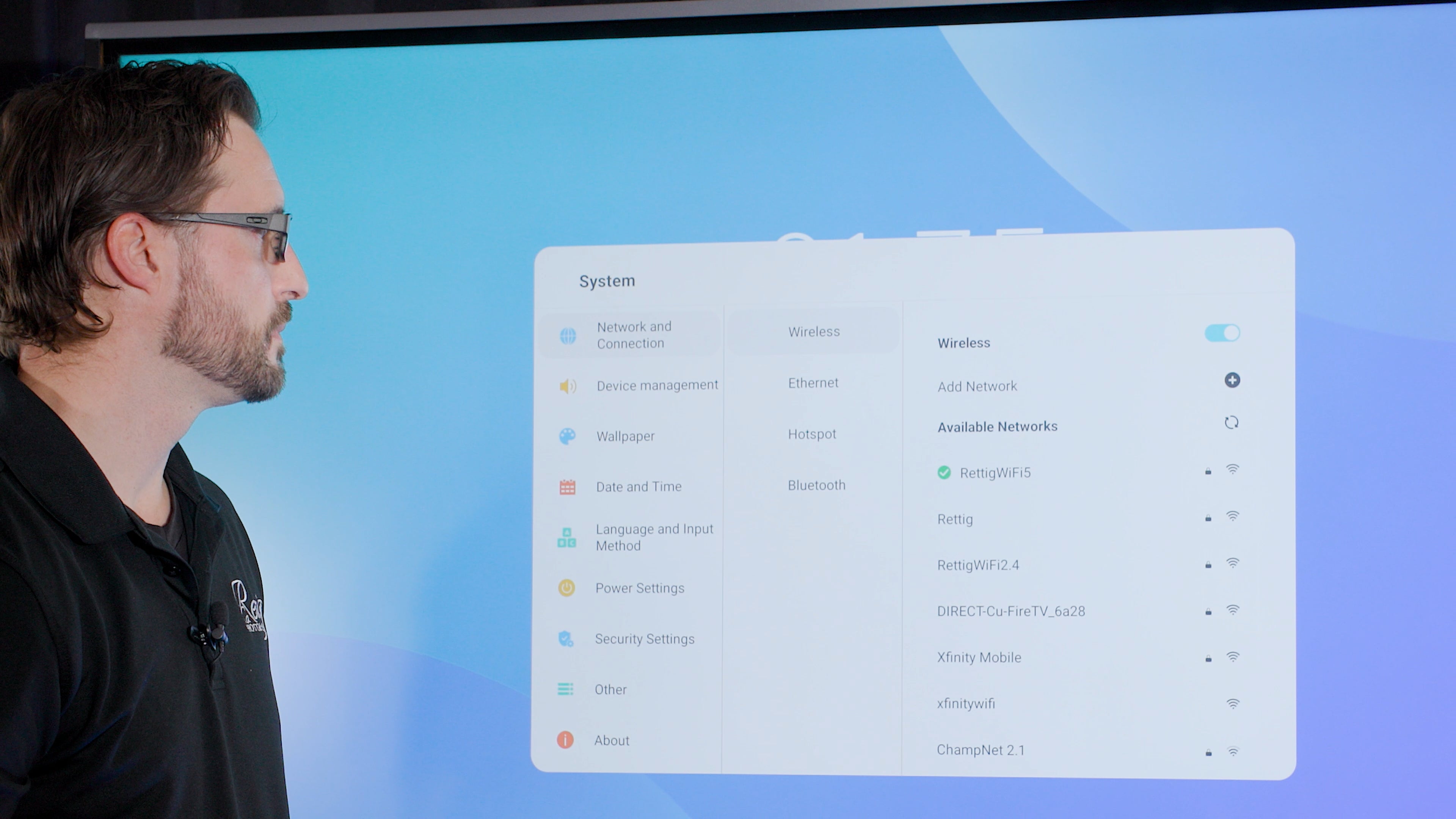 How to Configure Printer and Peripheral Device Settings on HKMLC Smart Board