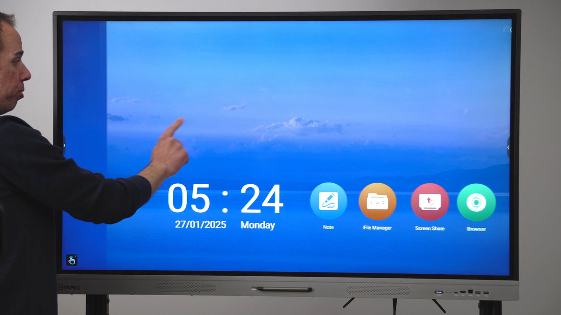 How to Use the Touch Lock Feature on HKMLC Smart Board