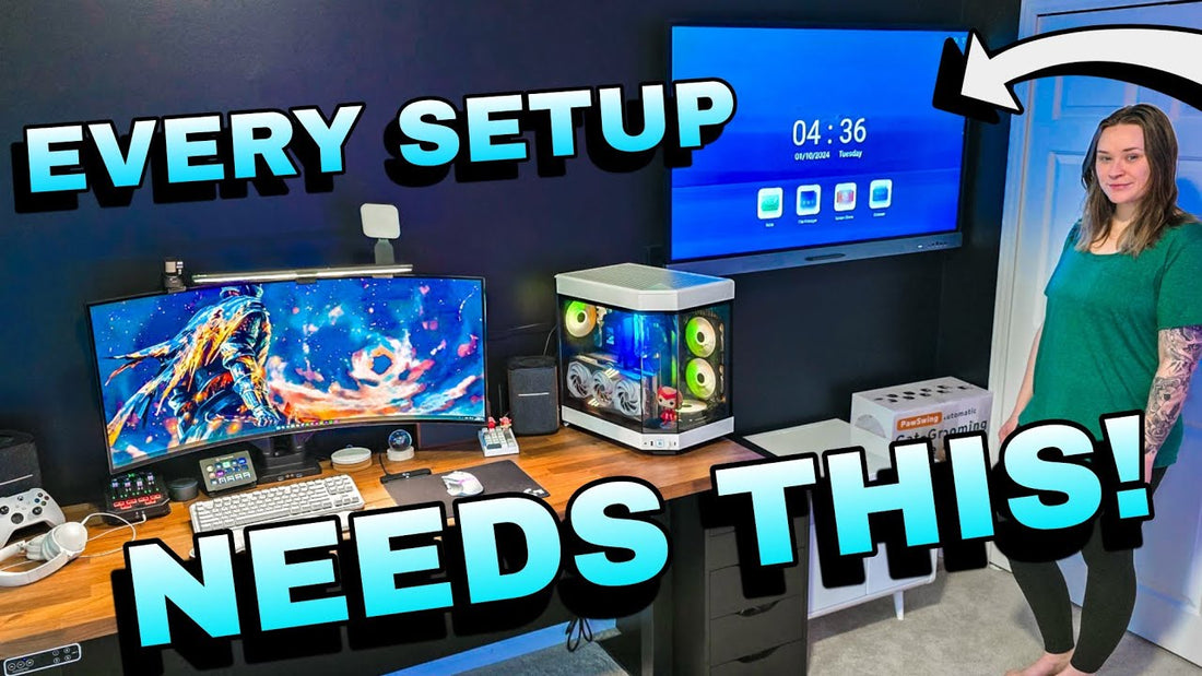 Interactive SMART BOARD Setup & Review - HKMLC 55" Smart Board