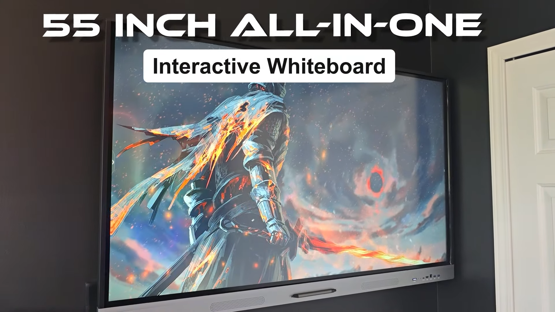 You can DRAW on this 4K SCREEN - HKMLC 55in Smart Board Review