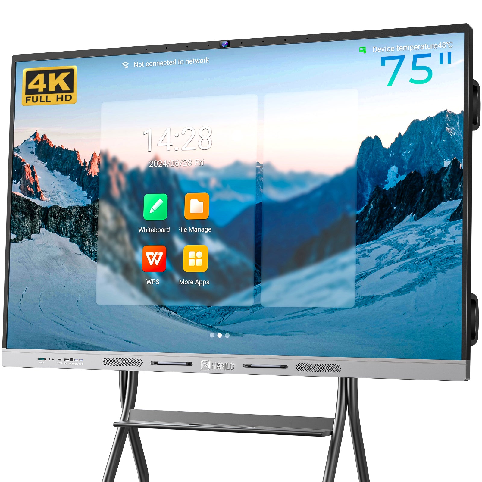 HKMLC Interactive Smart Board C 75" 2.0 (With Camera)