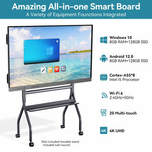 HKMLC Interactive Smart Board Elite Dual 75