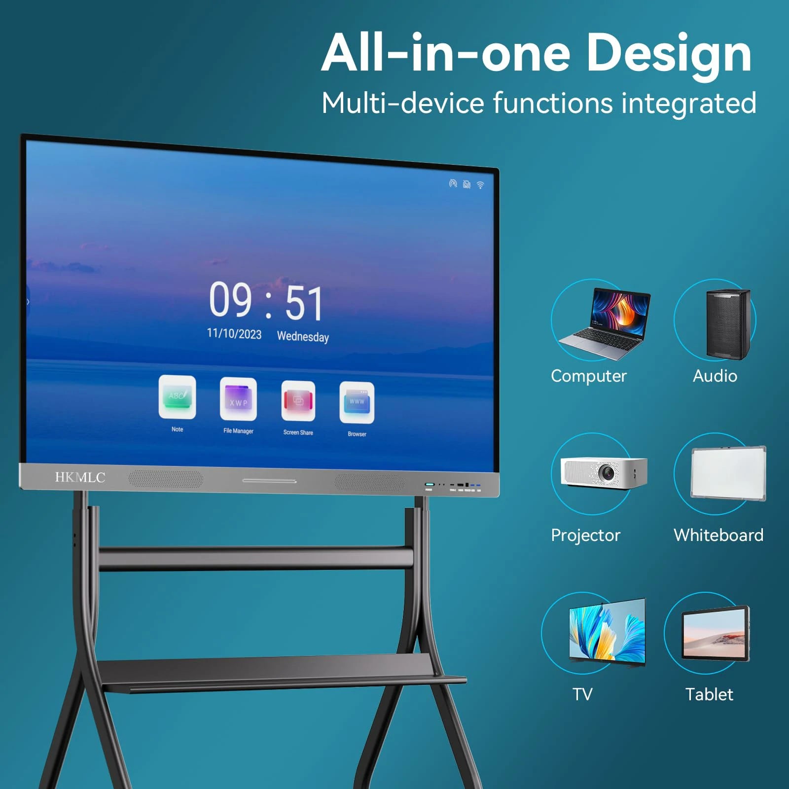 HKMLC Smart Board Essential 55 All-in-One Design