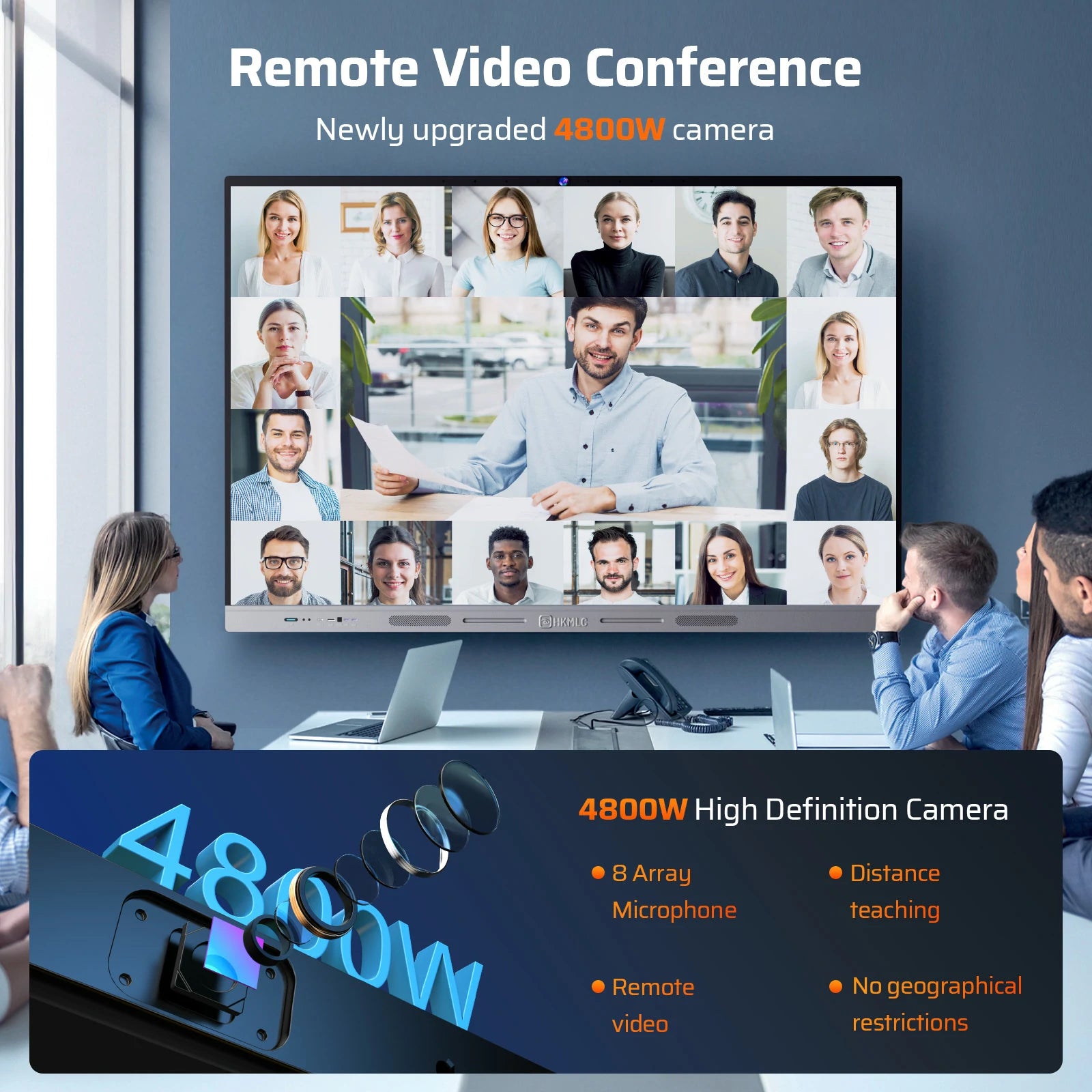 Remote Video Conference Newly Upgraded 48MPx Camera